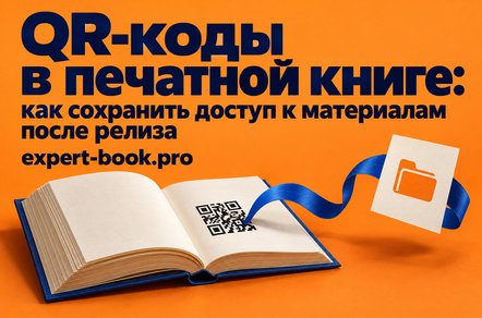 QR-коды в печатной книге: как сохранить доступ к материалам после релиза