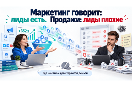 Маркетинг привел лиды, продажи говорят «нецелевые»: как понять, где теряются деньги