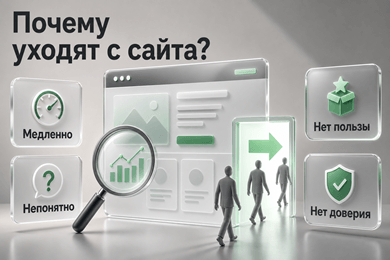 Как понять почему пользователи уходят с сайта