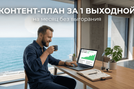 Контент-план на месяц за один выходной: как сэкономить время бизнесу