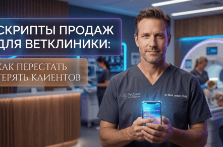 Скрипты продаж для ветеринарной клиники: как администратору закрывать больше записей