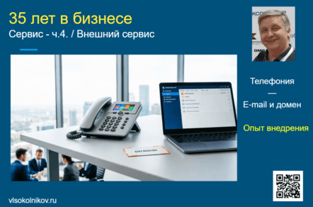 Сервис - ч.4 / Внешний сервис - Связь как основа клиентоориентированности