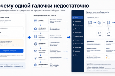 Почему одной галочки недостаточно: юридико-технический аудит формы на сайте.