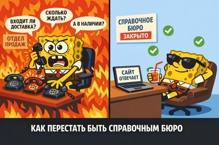 Как снизить поток уточняющих звонков: структура сайта, которая отвечает на вопросы до их появления