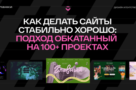 Стабильно качественные сайты: системно. Обкатали на 100+ проектах за вас