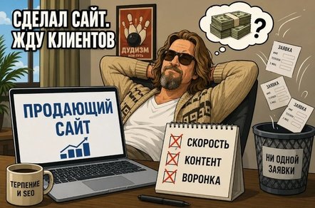 Продающий сайт: главный миф веб-разработки, в который верят 90% бизнеса