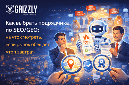 Как выбрать подрядчика по SEO/GEO: на что смотреть, если рынок обещает «топ завтра»