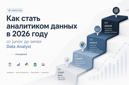  Как войти в аналитику данных в 2026 году: что нужно знать и куда двигаться
