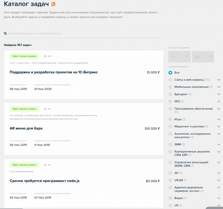 Подборка лучших фриланс-бирж Рунета + советы новичкам