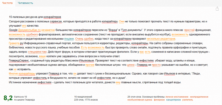 13 полезных ресурсов для копирайтеров