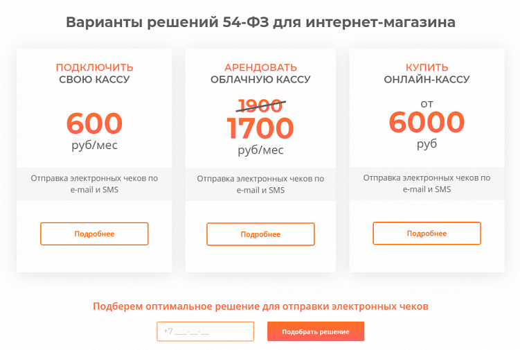 Обзор функционала онлайн-касс, подходящих для интернет-магазина