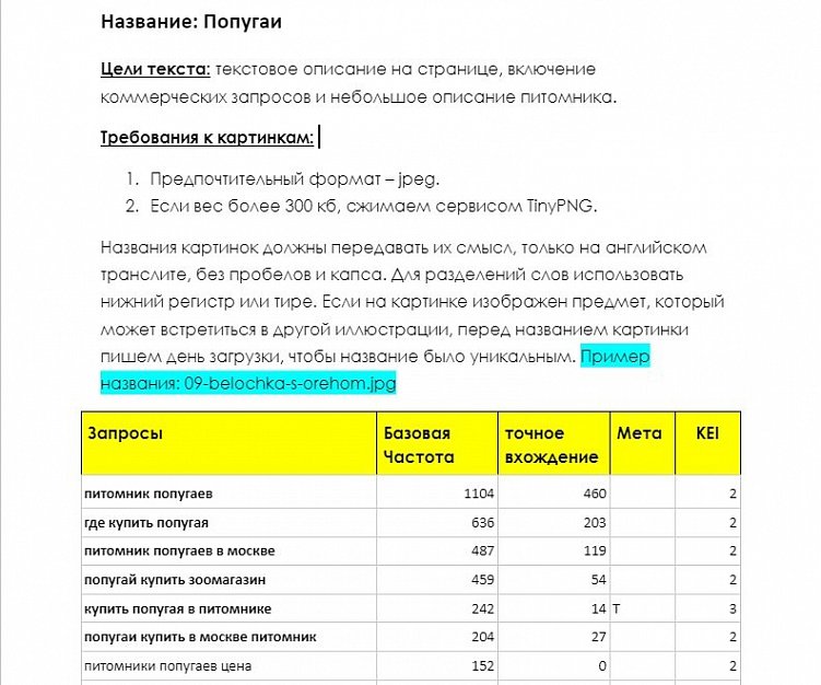 Как составить ТЗ для копирайтера на статью: полное руководство
