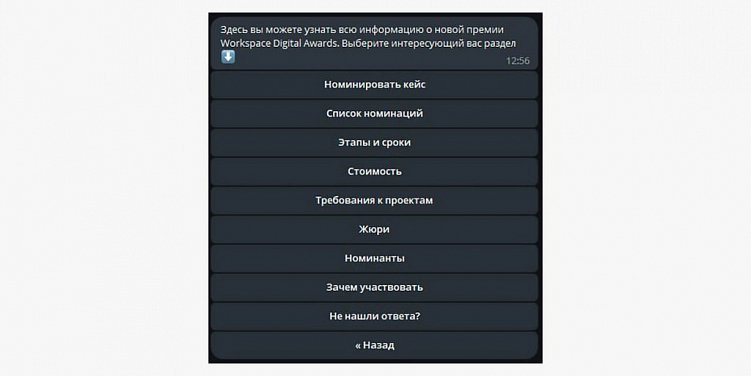 Workspace Robot: что умеет наш чат-бот в Telegram