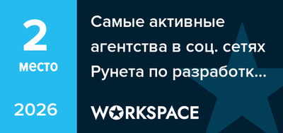 Самые активные агентства в соц. сетях Рунета по разработке приложений в Ставрополе